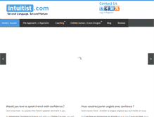 Tablet Screenshot of intuitist.com